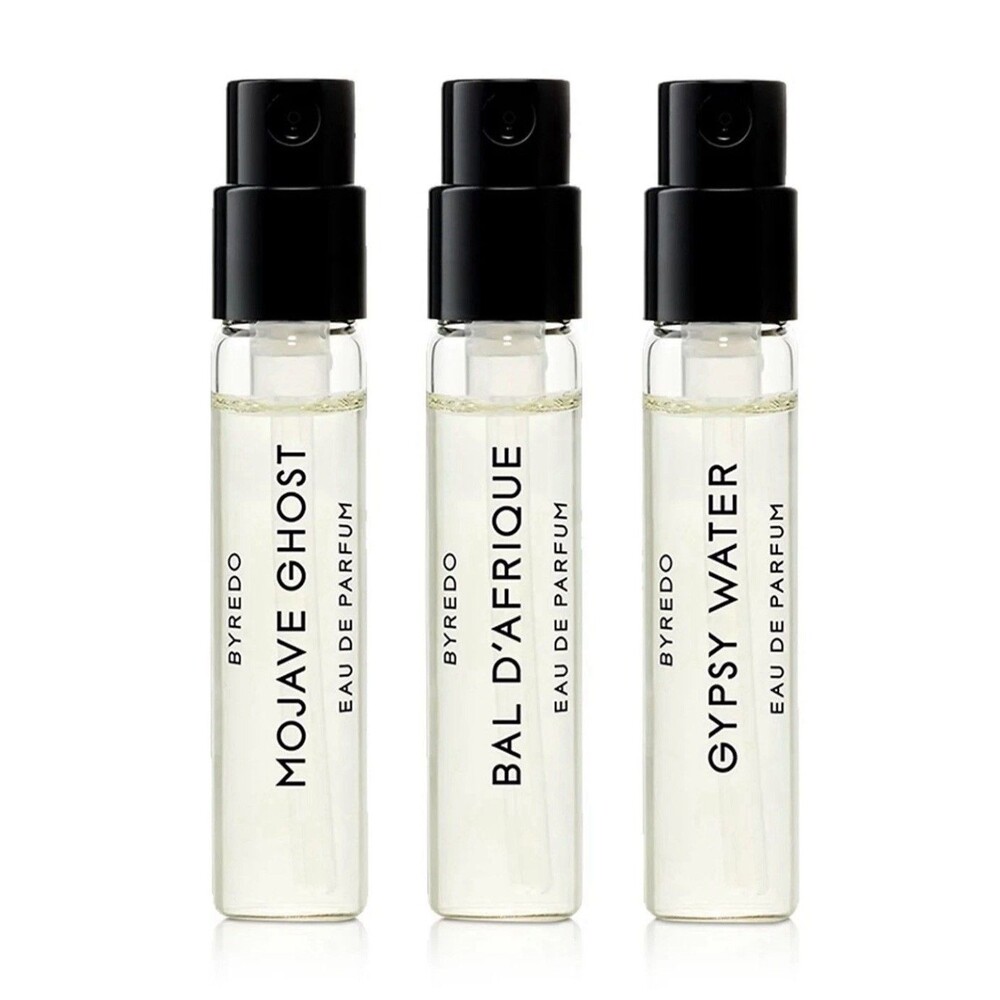 BYREDO Set of 3 EDP 2ml Spray Samples Mojave Ghost & Bal D’Afrique & Gypsy Water - Picture 3 of 3